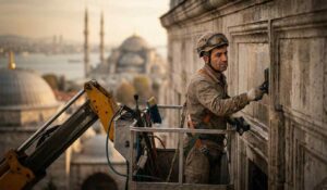 Profesyonel tarihi yapı temizliği