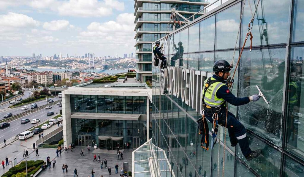 Fener plaza cam temizliği hizmetleri
