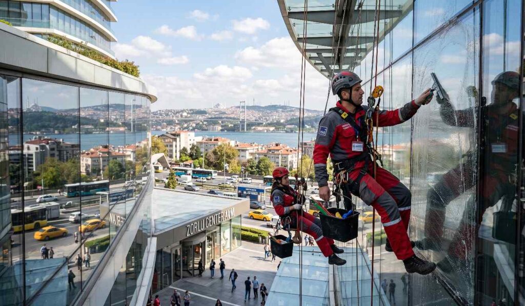 İple erişimle Pendik Kaynarca dış cephe temizlik hizmetleri