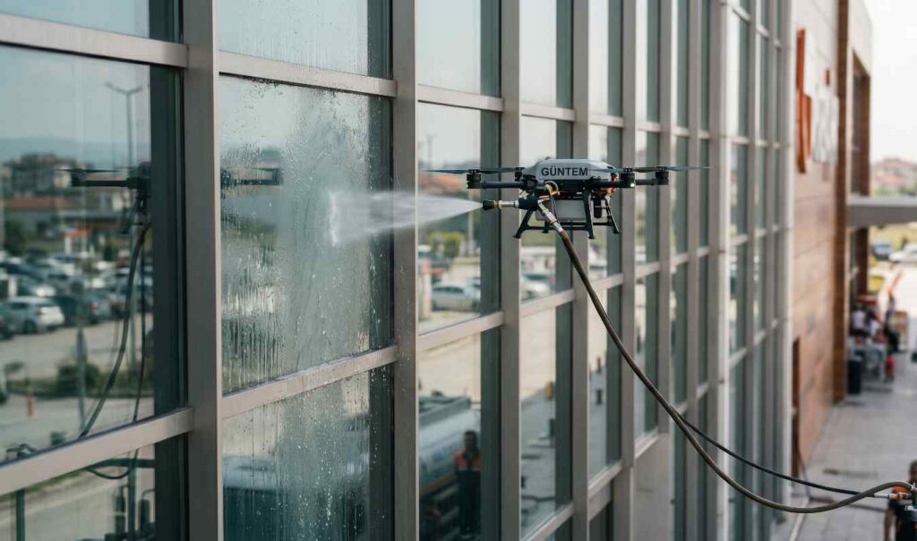 Drone ile Düzce dış cephe temizliği hizmetleri