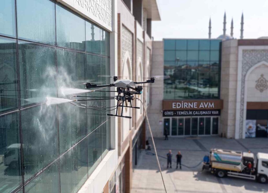 Drone ile Edirne dış cephe temizliği hizmetleri