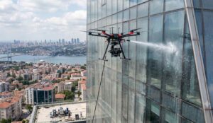 Drone ile İzmir dış cephe temizliği hizmetleri