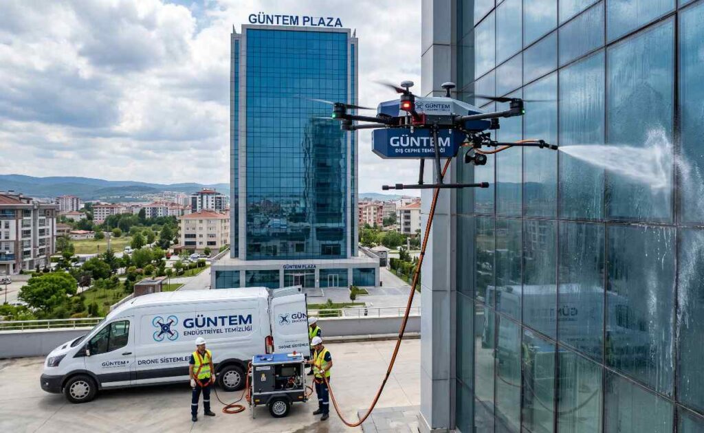 Drone ile Kırklareli dış cephe temizliği hizmetleri