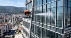 Drone ile dış cephe temizliği Manisa