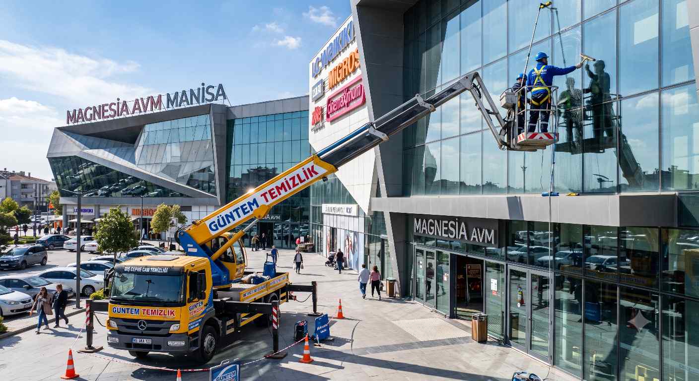 Manisa dış cephe ve cam temizliği hizmetleri: Güntem Temizlik Şirketi