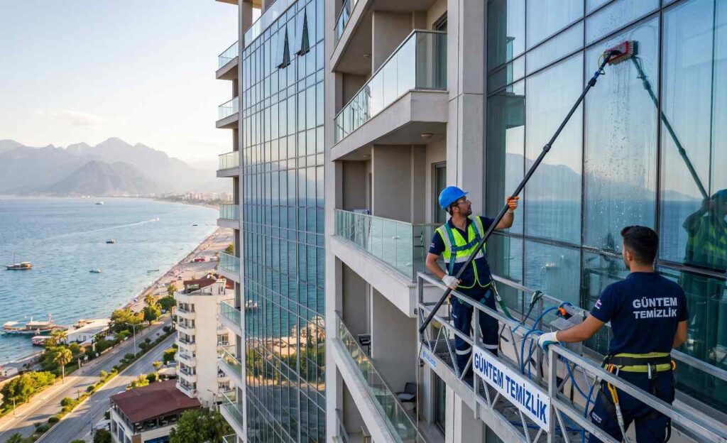 Saf su sistemi ile Antalya dış cephe temizliği hizmetleri