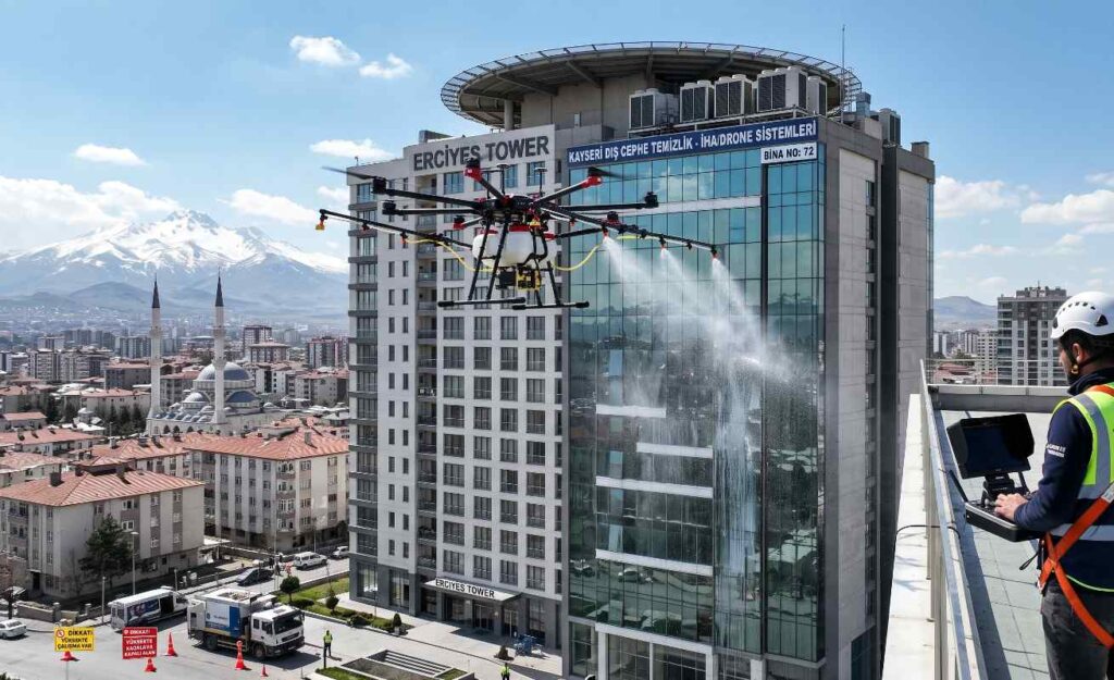 Saf su sistemi ile Kayseri dış cephe temizliği hizmetleri